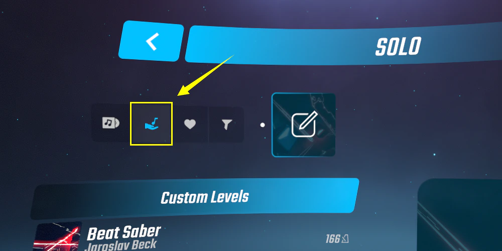Beat Saber 自定义歌曲选项位置